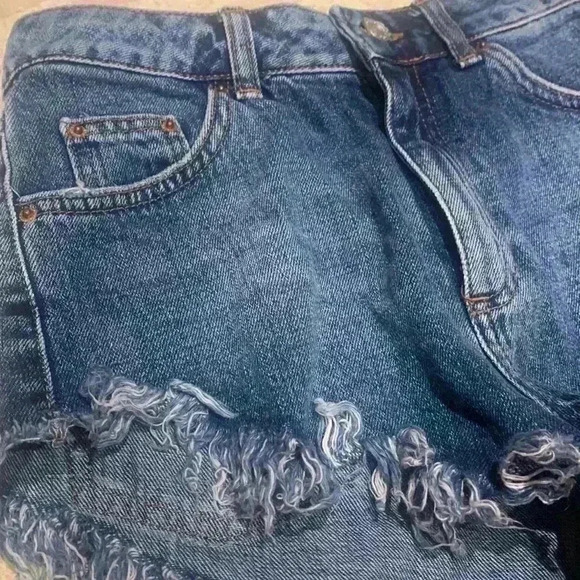 Topshop jean shorts size US 4 - Picture 2 of 5